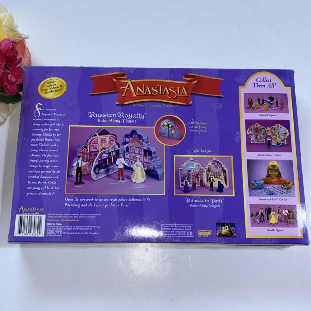 Anastasia Russian Royalty Take Along Playset Galoob Dimitri Czar Nicholas